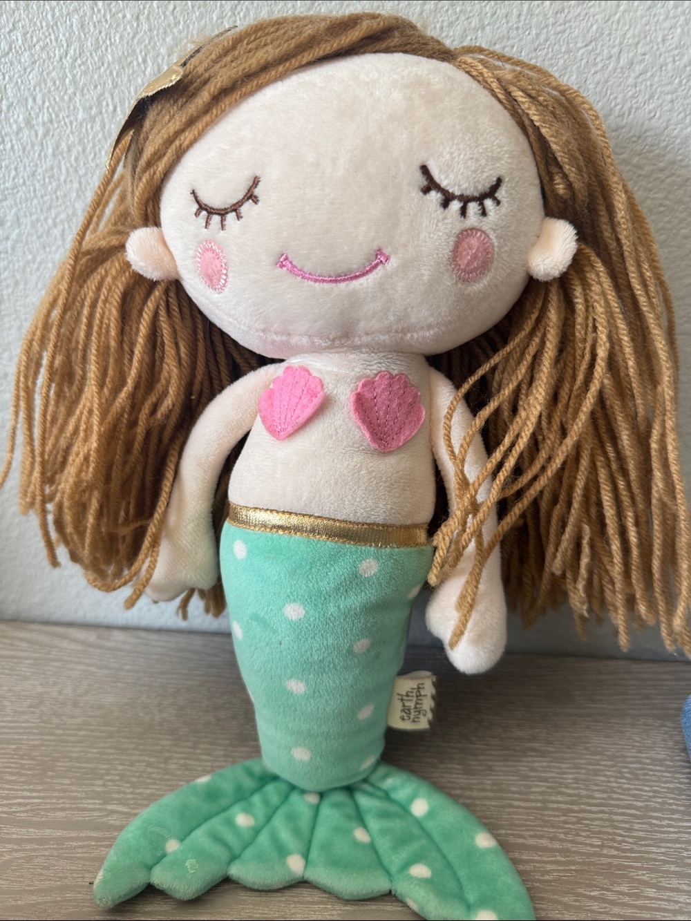 Earth Nymph Mermaid Plush Stuffed Doll